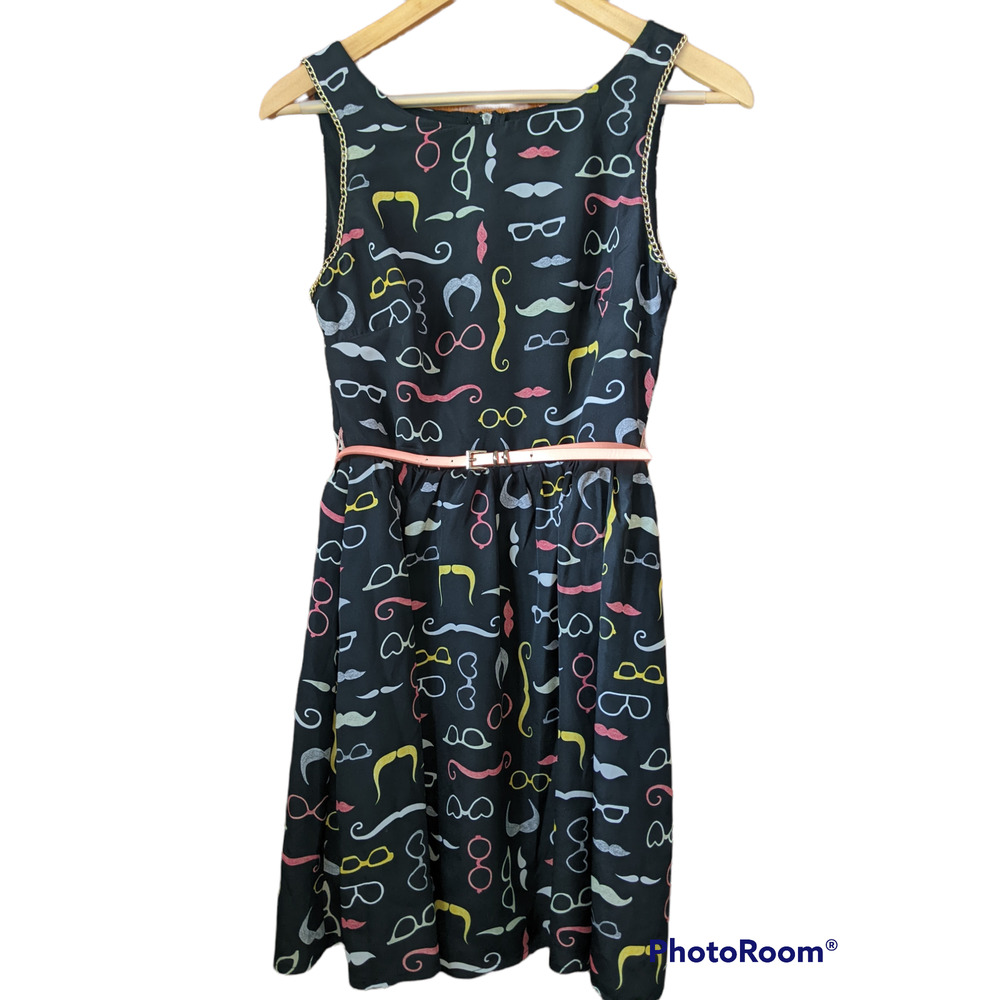 Mustache dress